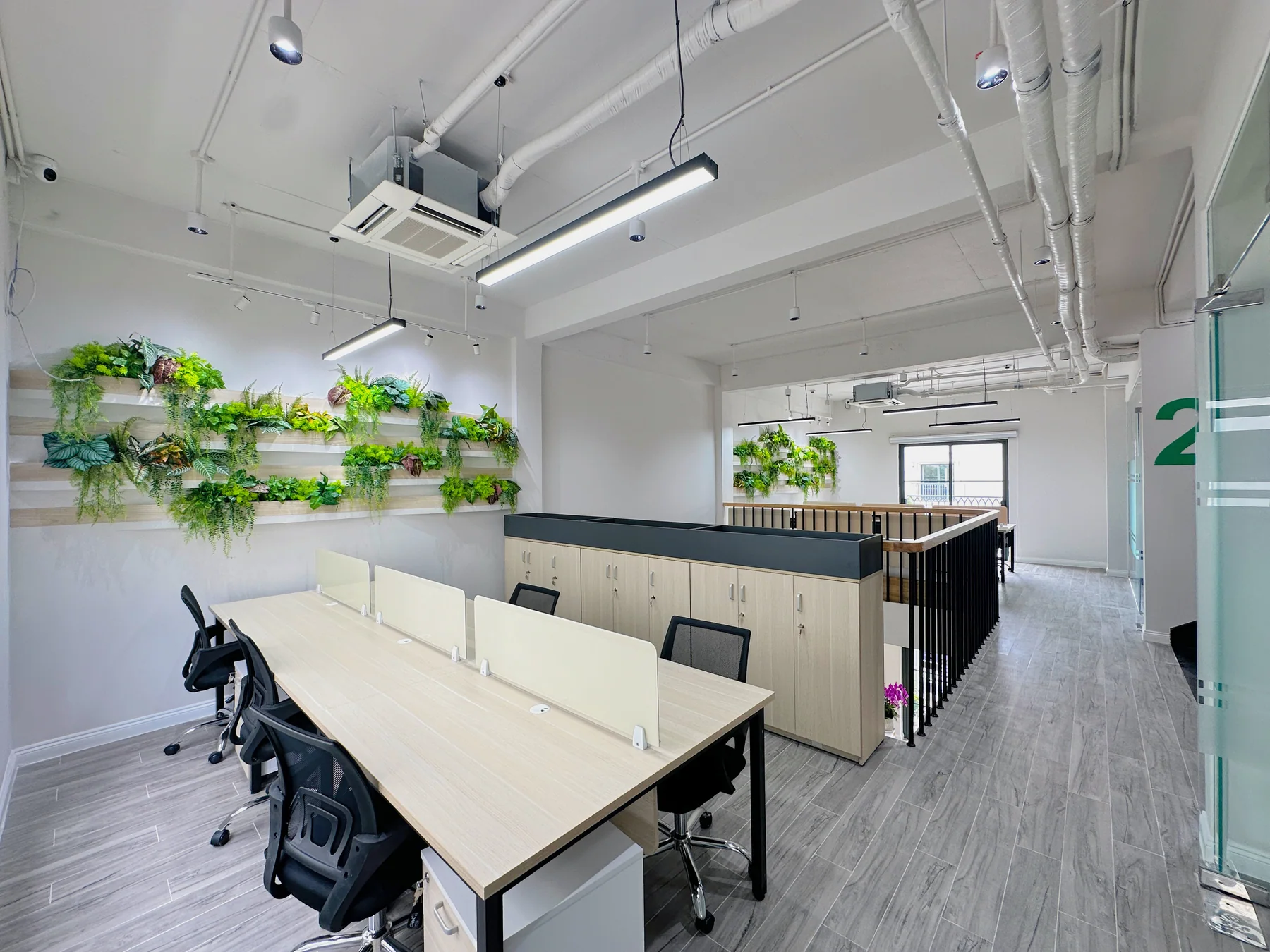 Không gian làm việc xanh